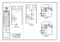 نقشه تاسیسات مکانیکی ساختمان 3 طبقه مسکونی و طبقه منفی 1 و پیلوت مختص پارکینگ 